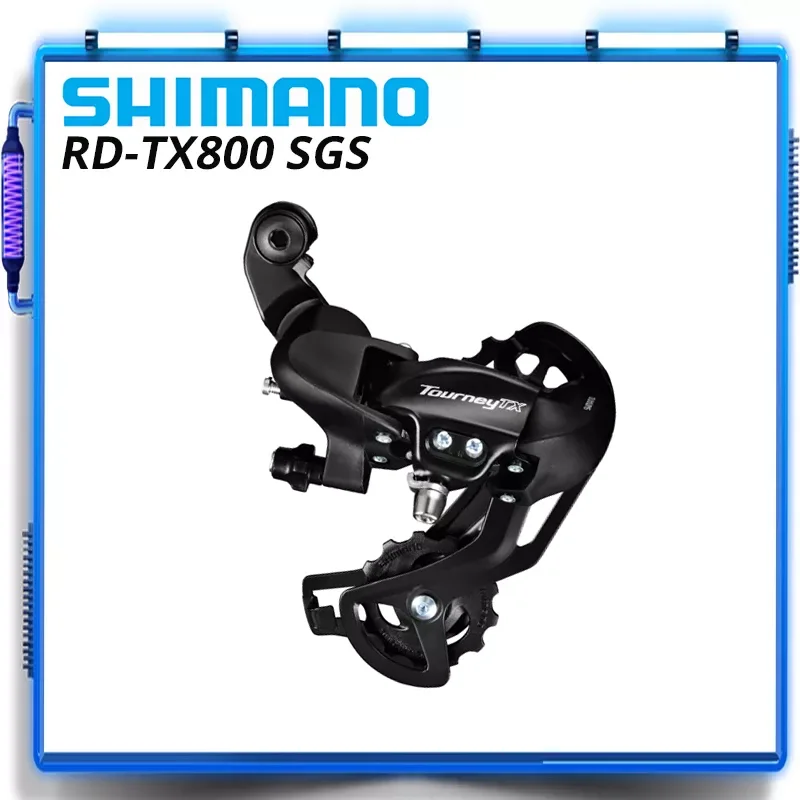 Shimano-desviador trasero Tourney TX800 para de montaña, 7/8 velocidades, Compatible con cambio de índice SIS, RD-TX800-SGS - AliExpress Deportes y entretenimiento