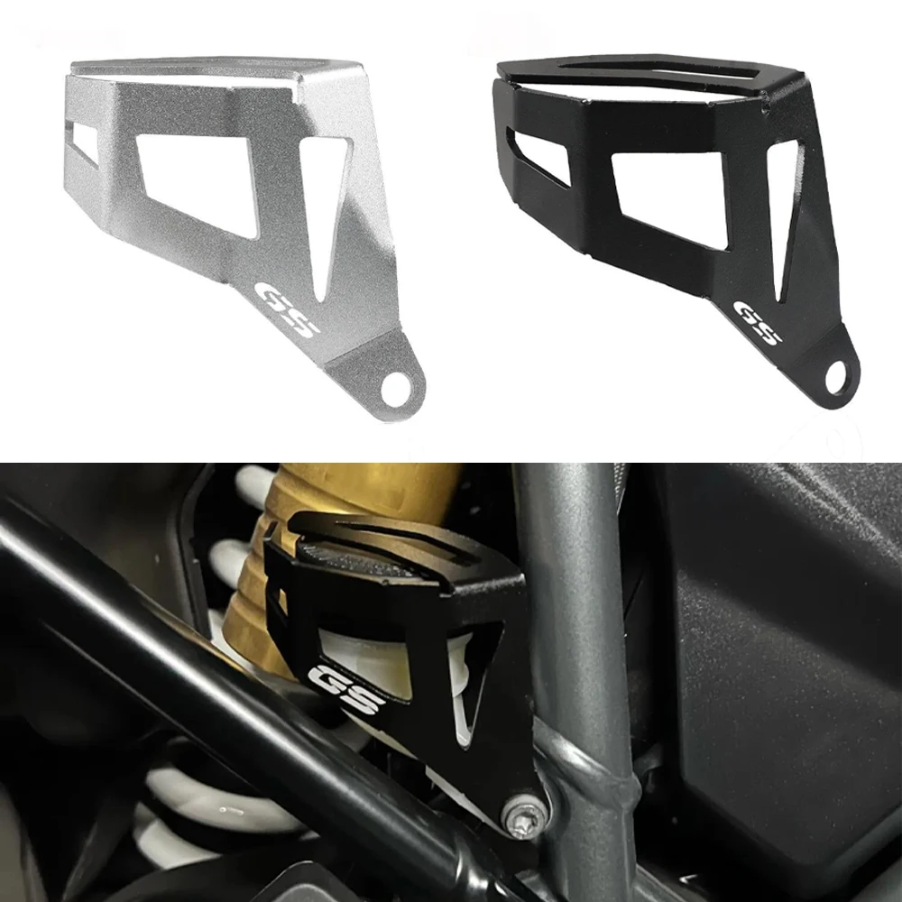 

R1200GS R1250GS HP GSA Rear Brake Pump Fluid Tank Oil Cup Reservoir Guard Cover Protector For BMW R 1200 1250 GS Adv GS1200 LC