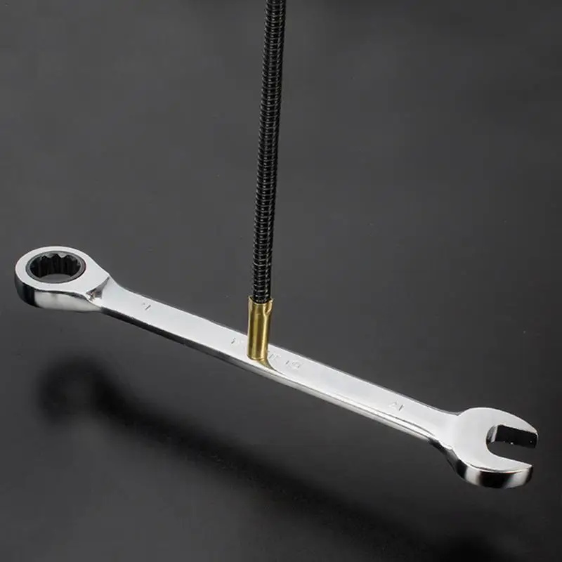 Car Bendable Pickup Rod Auto Durable Bendable Pickup Rod Automotive Magnetic Picker With Strong Suction Car Accessory