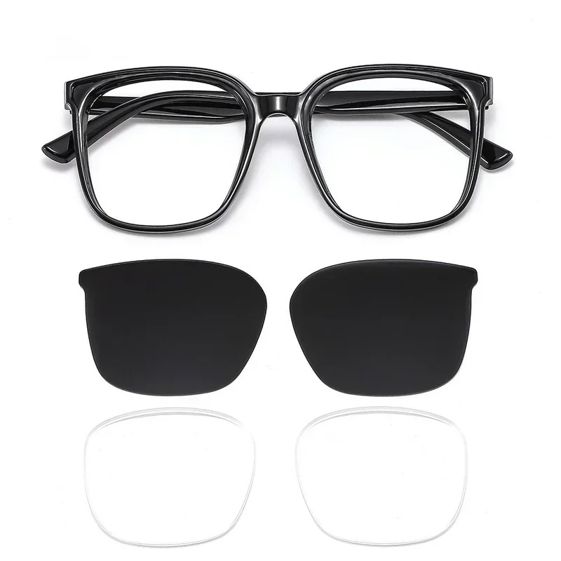 Men Women Fashion Polarized Sunglasses Unisex Large Oversized Myopia Sun Glasses Eyewear Outdoor UV400 Short Sighted Eyeglasses 4
