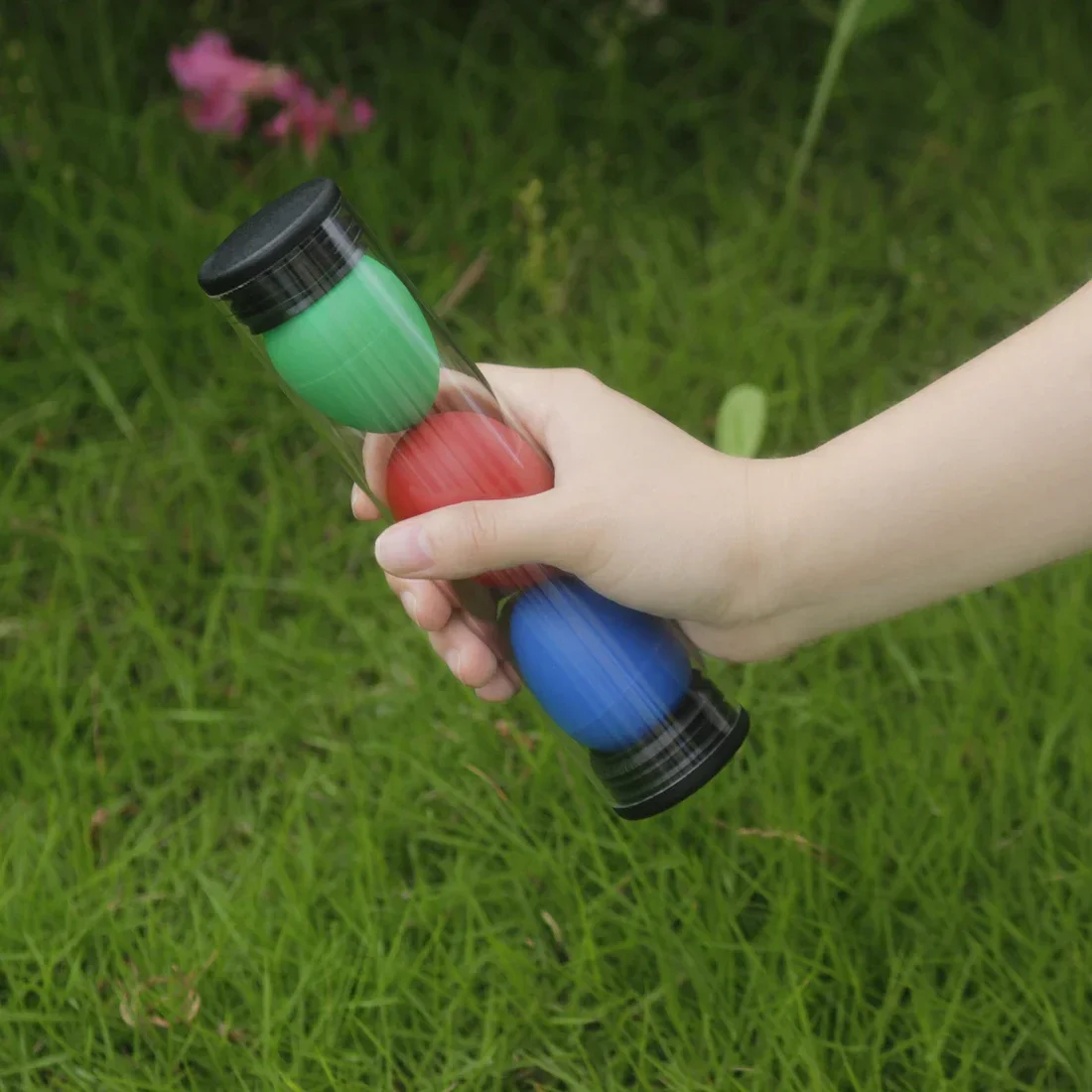 SLADE Sand Egg Cone Egg Shakers With Canister Orff Musical Maracas Percussion Instrument Children Musical Educational Toys