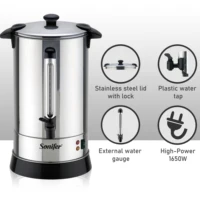 Sonifer 15L Electric Kettle Glass Kitchen Appliances Smart Kettle Whistle Kettle Samovar Tea Thermo Pot Gift SF2074 2