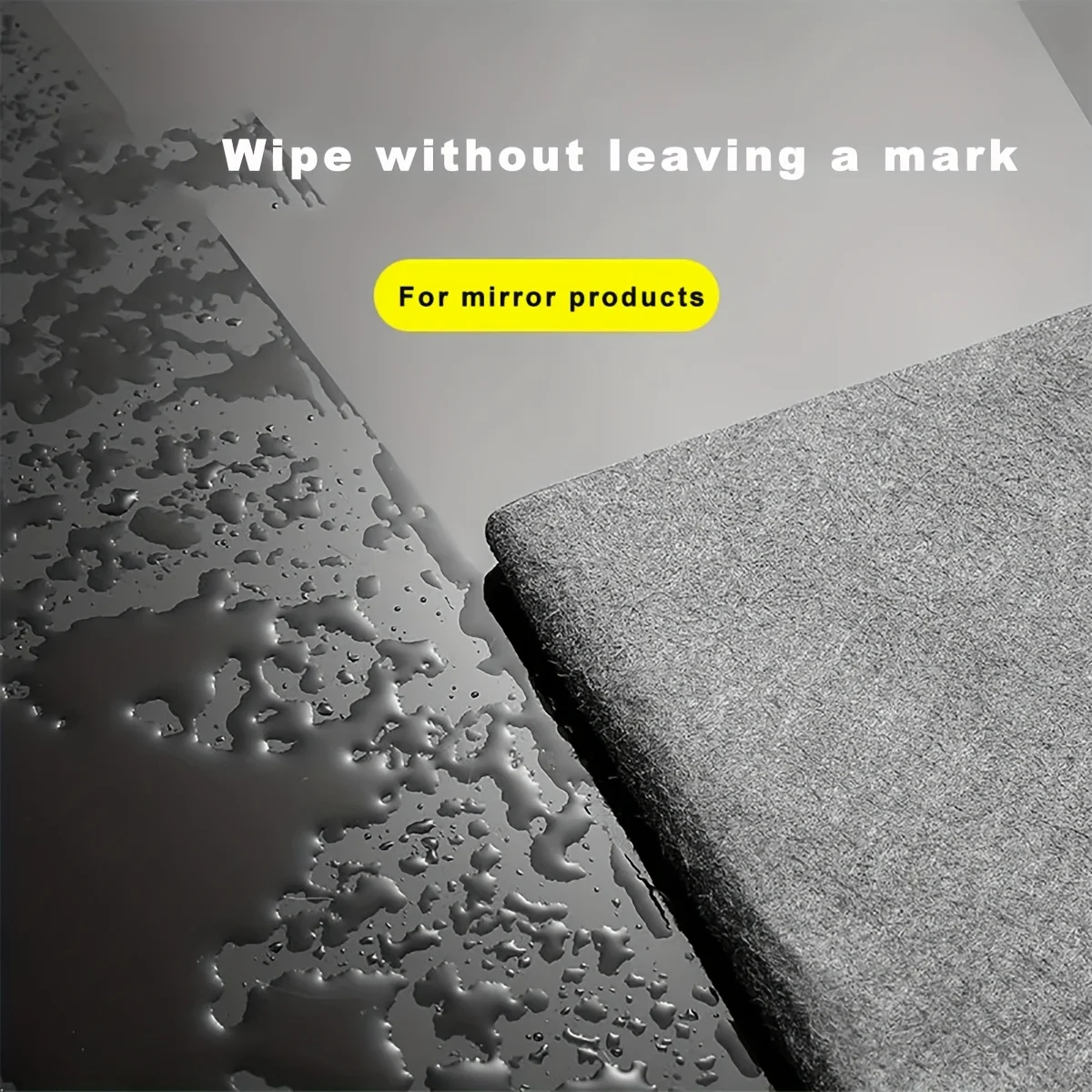 5pcs Traceless Multifunctional Magic Cloth, Thickened Absorbent and Shed-Resistant, Suitable for Smooth Mirror Vessels