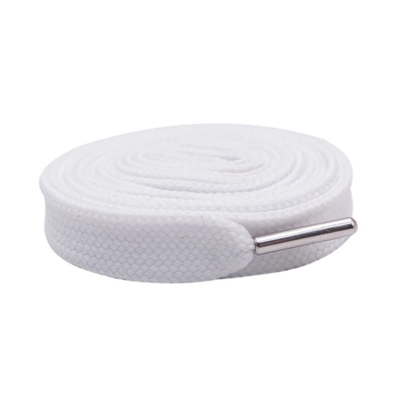 (30 pair/lot) Weiou Wide Hollow Custom Fat Shoelace Athletic White Designer Shoe Laces Wide Shoestrings 1.8cm/0.7