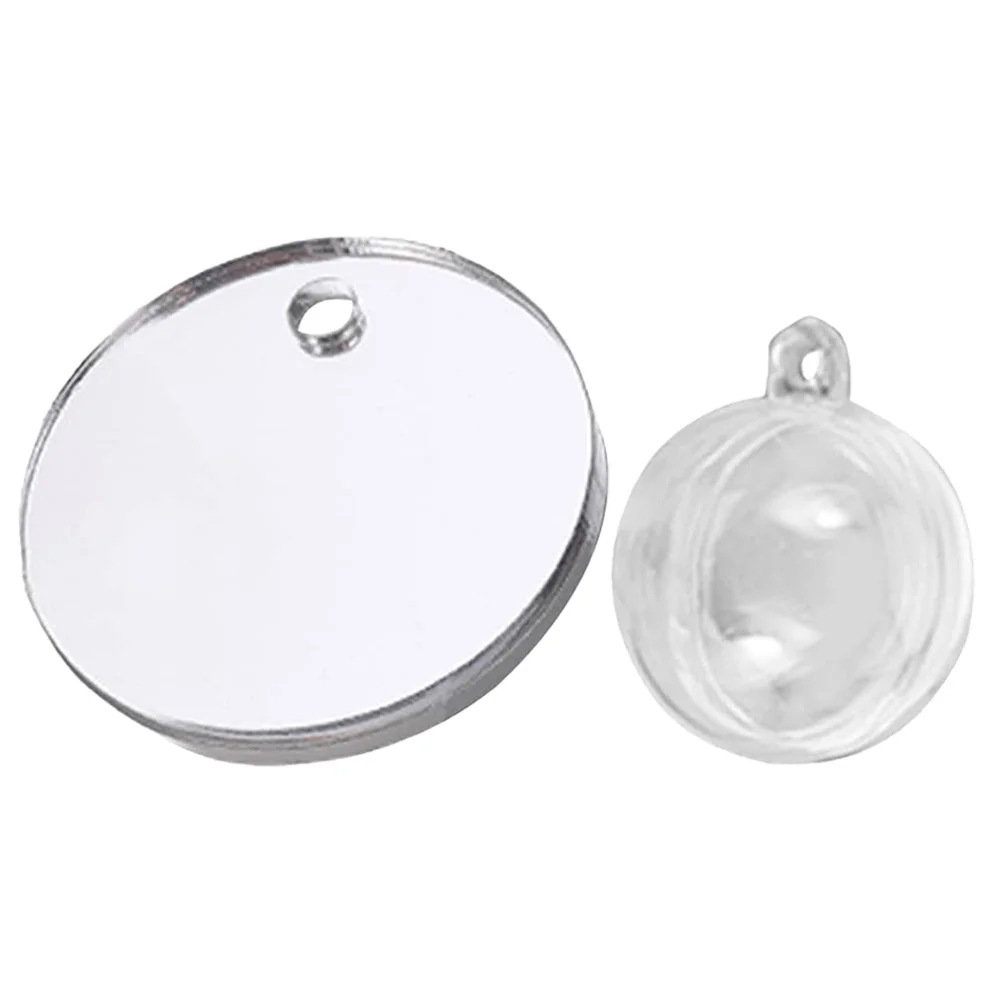 1 Set Di Fish Tank Specchio Galleggiante Betta Tank Mirror Floating Betta Mirror Fish Supply