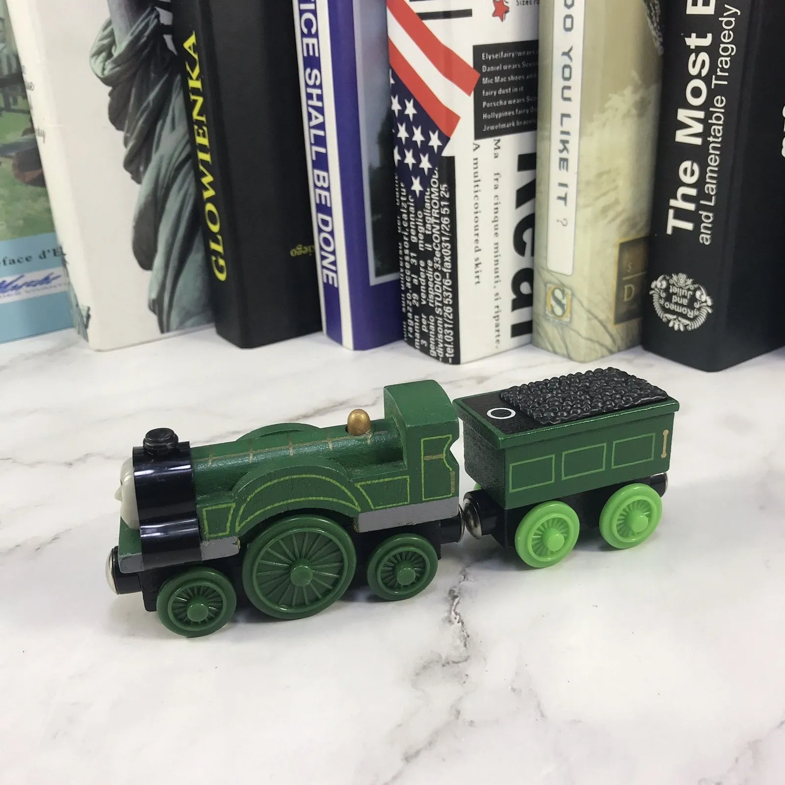 Tank Engine Spencer Wooden Railway Friends Wooden Talking Spencer