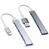 USB C HUB USB 3.0 HUB Type C 4 Port Multi Splitter Adapter OTG Macbook HUB Pro 13 15 Air Mi Pro for HUAWEI Computer Accessories 1