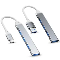 USB C HUB USB 3.0 HUB Type C 4 Port Multi Splitter Adapter OTG Macbook HUB Pro 13 15 Air Mi Pro for HUAWEI Computer Accessories 1