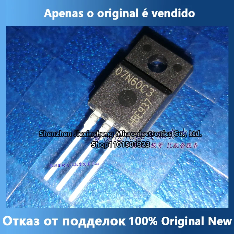 

07N60C3 импортный Новый MOS FET SPA07N60C3 TO-220F