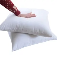 100%cotton standard white bounce back pillow cushion core sofa car seat home interior decor pillows30x30/40x40/45x45/60x80cm 5