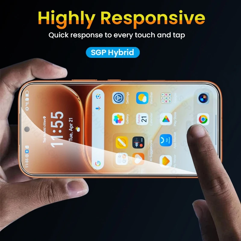 Premium Tempered Glass Screen Protector - 2 Pack, 9H Hardness, Full Coverage