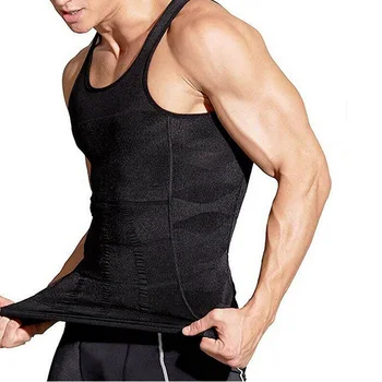 Men's Slimming Compression Tank Top Shaper Undershirt