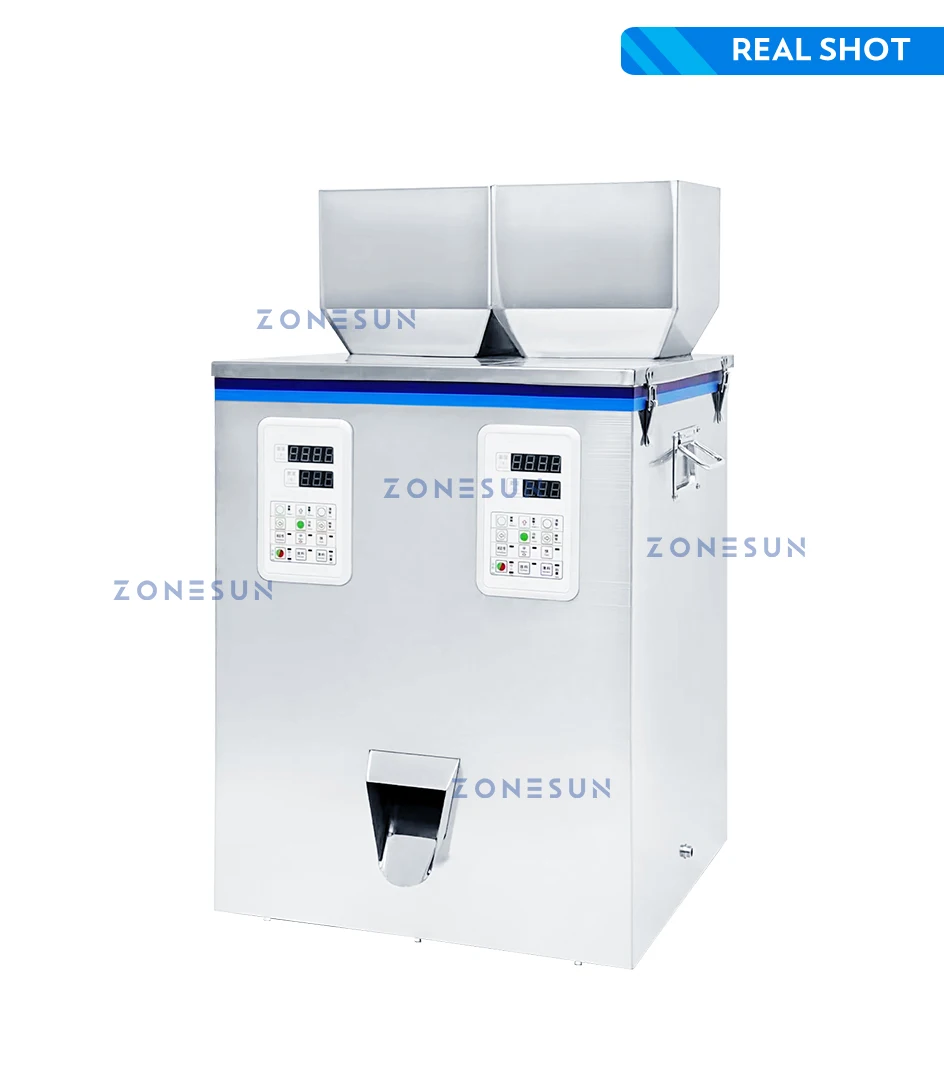 ZONESUN Digital Control Particle Granule Filling Weighing Machine ZS-GWF2