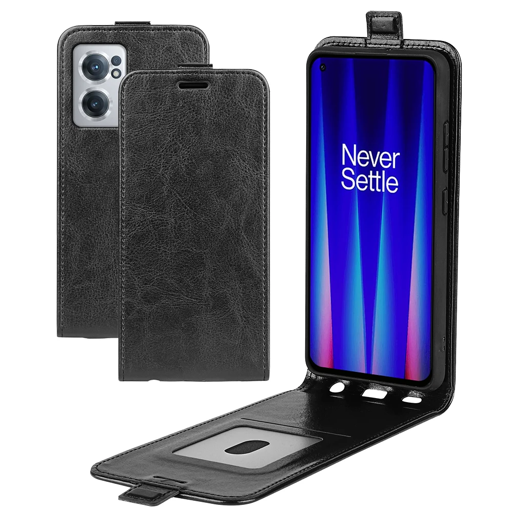 Case For OnePlus Nord CE 2 5G CE2 Luxury Leather Flip Vertical Cover For OnePlus 9 Pro 9R 8 8T Nord N10 N100 2 N20 N200 5G Bags