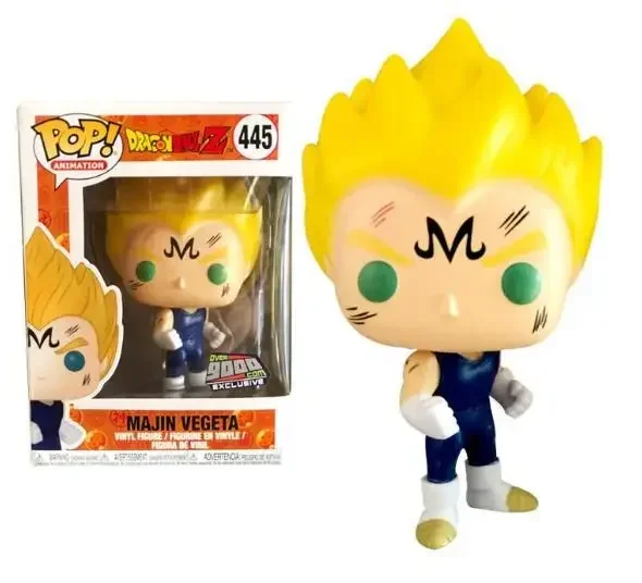 Funko Pop Japanese Amine Dragon Ball Vegeta #445 Vinyl Action Figure Modello Da Collezione Giocattoli Per Bambini Regalo Di Compleanno