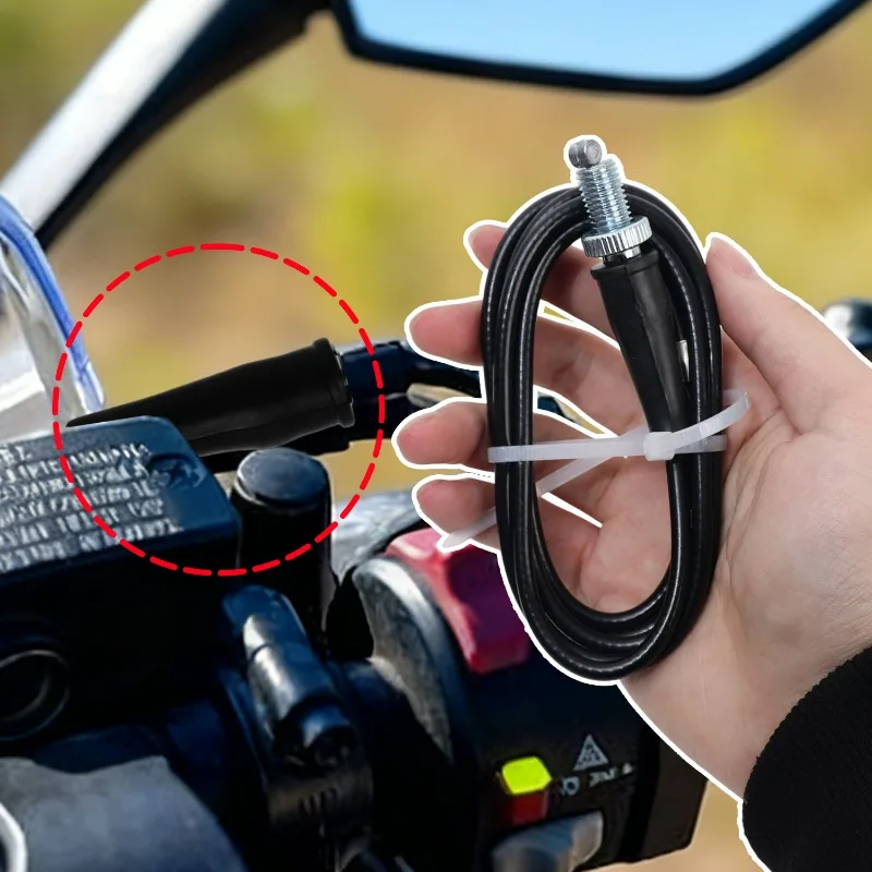 Universal Motorcycle Emergency Brake Clutch Throttle Wire Repair Kit Bike Ttr 125 Throttle Connector Body Motor ATV Air Intake