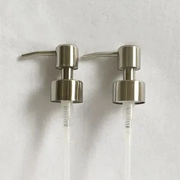 1pc 304 In Acciaio Inox Mano Pompa di Sapone Liquido Dispenser Testa Ugello per Bagno Cucina Schiuma Sapone Shampoo Dispenser Accessori 1