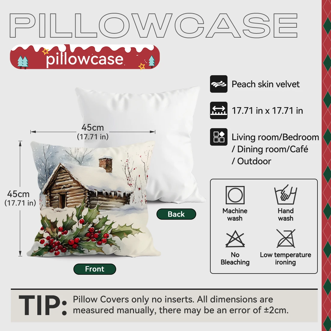 Vintage Cushion Cover Set 3