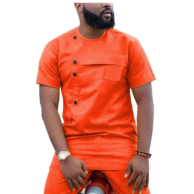Deji Short Sleeve Dashiki Outfit - Image 6