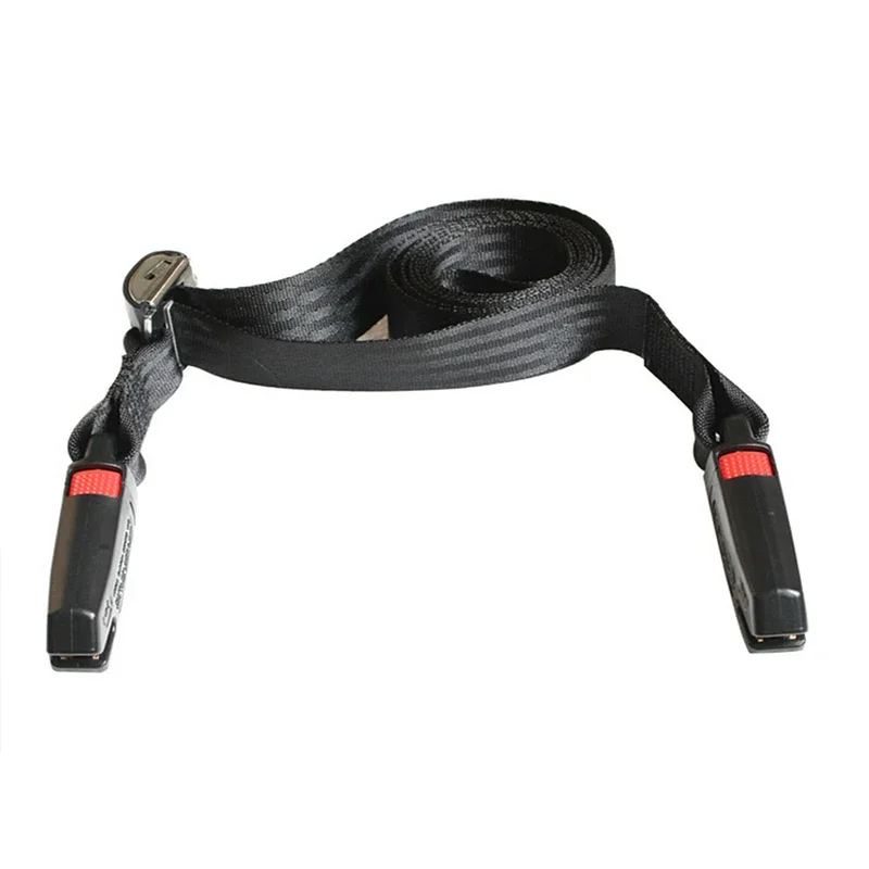 Update ISOFIX LATCH Belt Connector Child Baby Car Safety Seat Interface Connection Belts with ISOFIX Guide Grooves