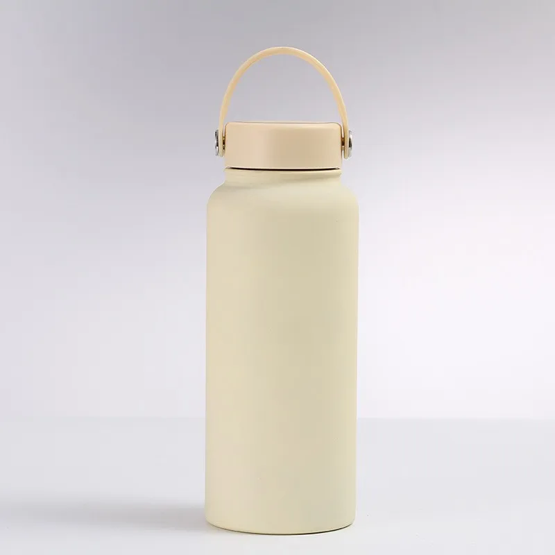 1L 32oz Large Capacity Thermos Cup Double Wall Steel Water Bottle Thermos  Bottle Keep Hot and Cold Insulated Vacuum Flask Sport - AliExpress