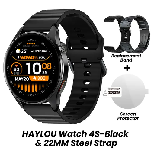 HAYLOU Watch 4S GPS Smartwatch 1.43” HD AMOLED Display 5 Satellite GPS Positioning 120+ Workout Modes Sport Fitness Smart Watch - Image 13