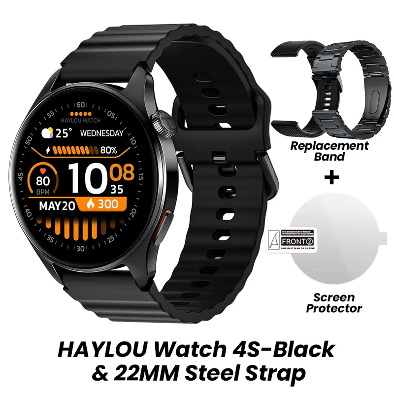 HAYLOU Watch 4S GPS Smartwatch 1.43” HD AMOLED Display 5 Satellite GPS Positioning 120+ Workout Modes Sport Fitness Smart Watch - Image 13
