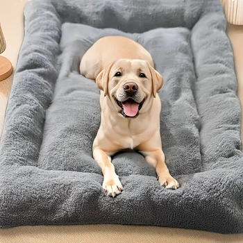 Oversized Plush Pet Bed Mat 1