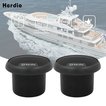 Herdio 140W Two-Way Marine Waterproof Stereo Mini Speaker System Is Applicable To ATV UTV Motorcycle Outdoor 1