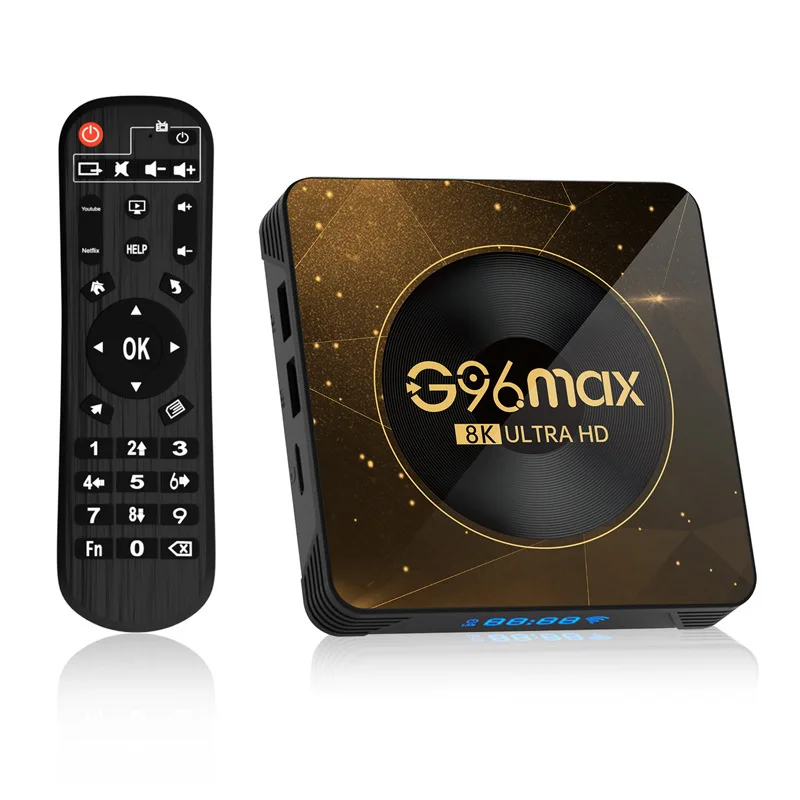 

G96max RK3528 Andorid 13 TV Box 4+64G Dual-band Wifi bluetooth-compatible 8K Set Top Box Player US Plug EU Plug