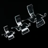 2pcs Acrylic Shelf Stones Crystal Cluster Stand Mineral Specimen Display Holder Home Decor Organizer Geode Quartz 3