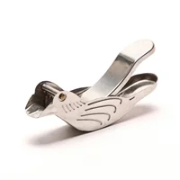 Bird Lemon Wedge Squeezer Anti Corrosion Hand Press Orange Juicer Handheld Portable Metal Citrus Juicer Stainless Steel 1