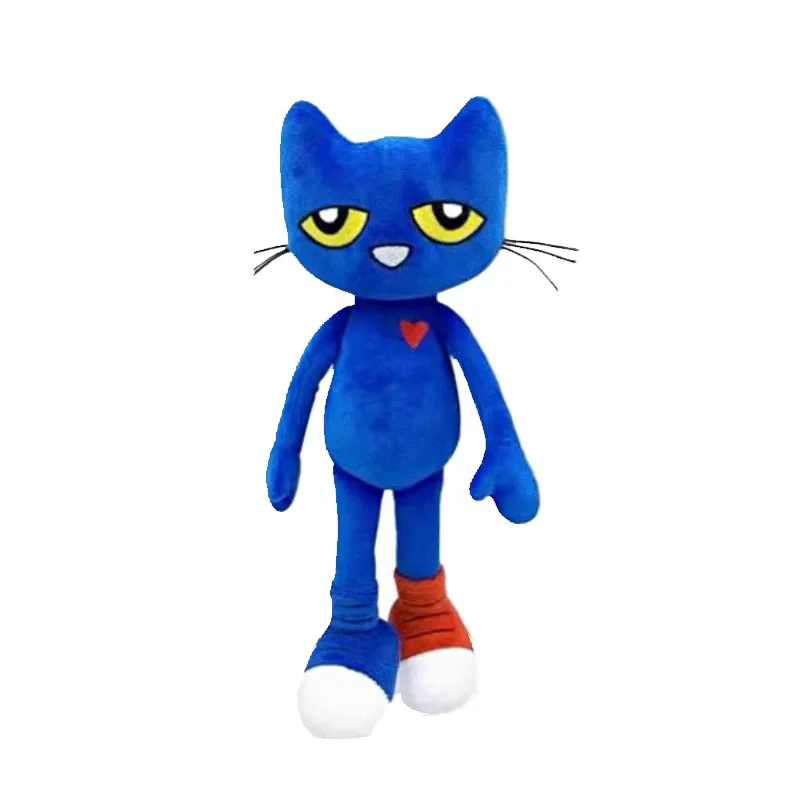 thumbnail image 1 of Muñeco de peluche Pete the Cat Pizza Party, peluche suave de gato azul, juguete de peluche súper suave Pete Kitty, 1 of 5