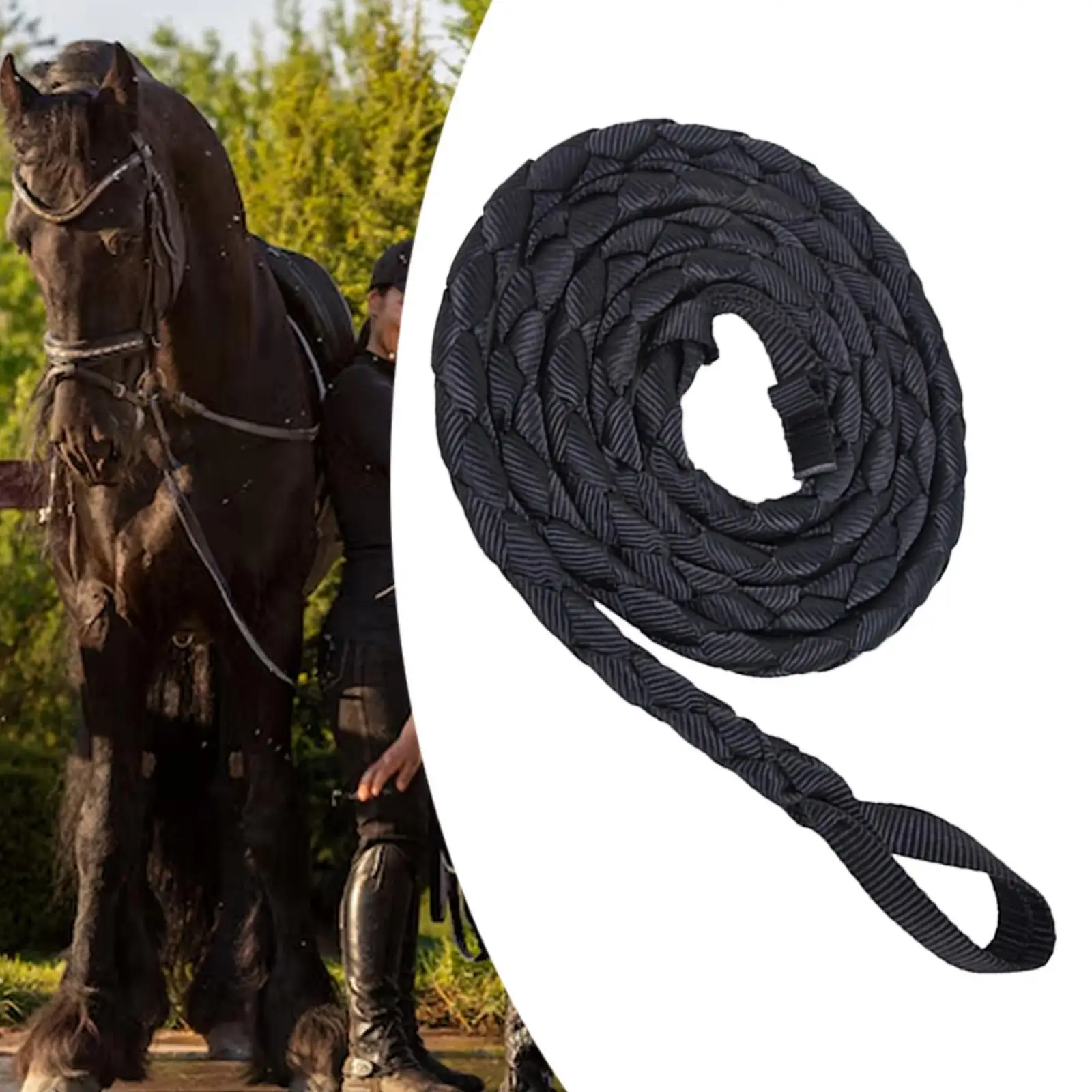 Horse Rope Comfortable Grip Equestrian Accessories for Walking Training Dog