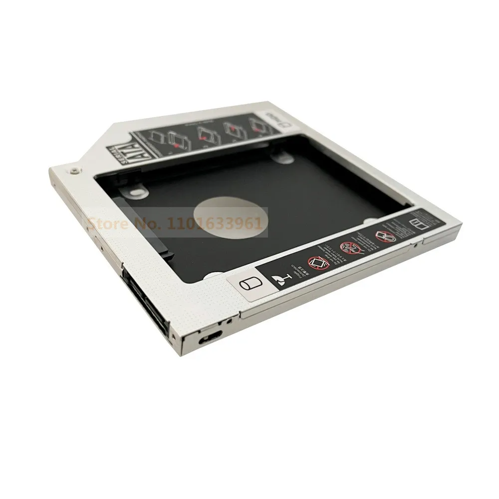 Universale 9.0Mm Sata 2Nd Hard Drive Hdd Ssd Optical Bay Caddy Frame Adapter Per Packard Bell Easynote Te69Kb Te69Bm