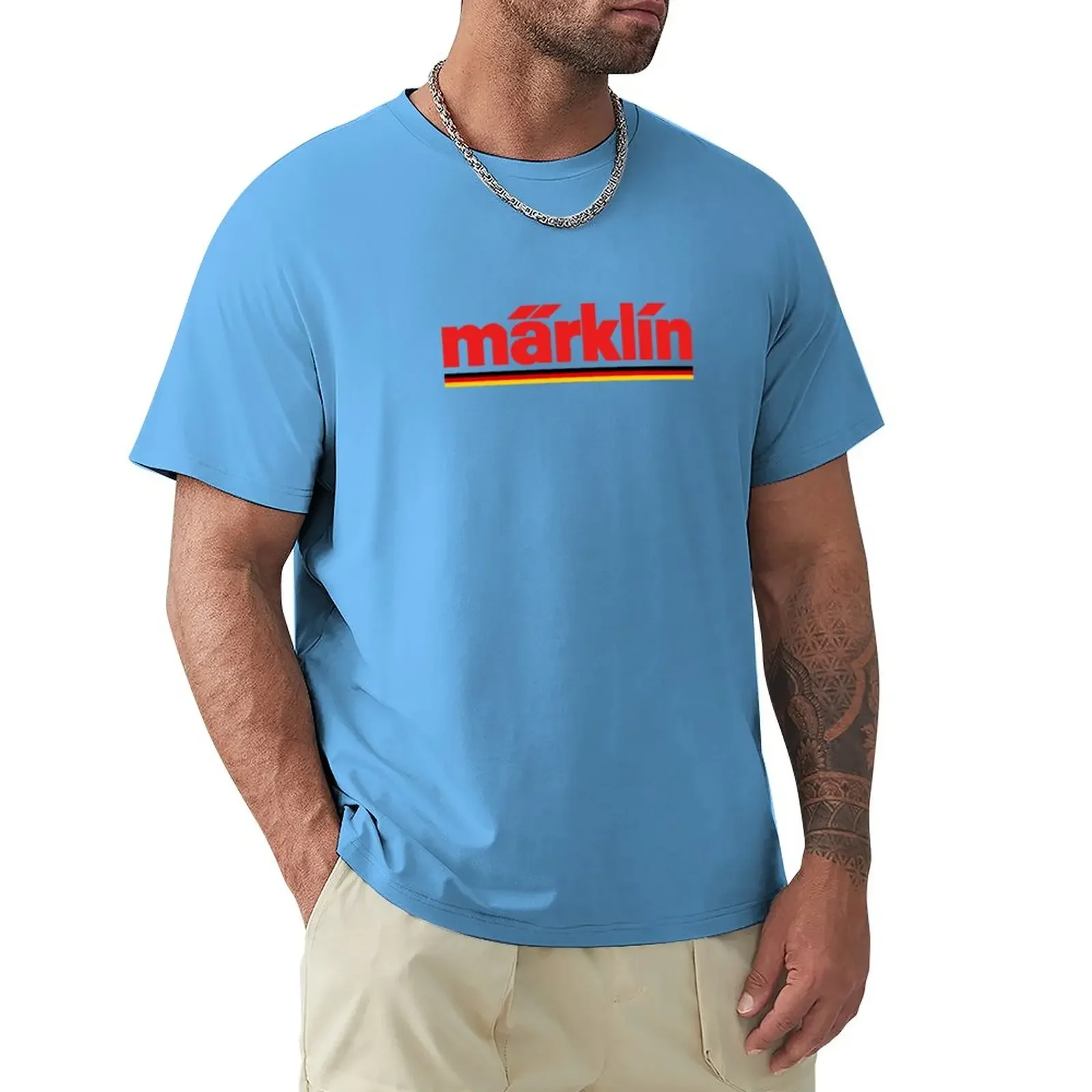 Rimani Alla Grande Con La Marklin 487 T-Shirt Oversize Vintage Mens Workout Shirts