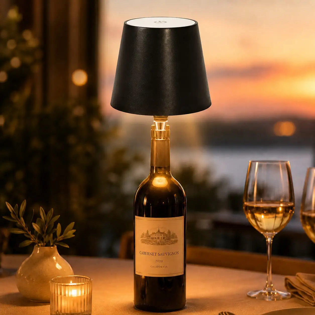 Rechargeable Wine Bottle LED Lamp 1