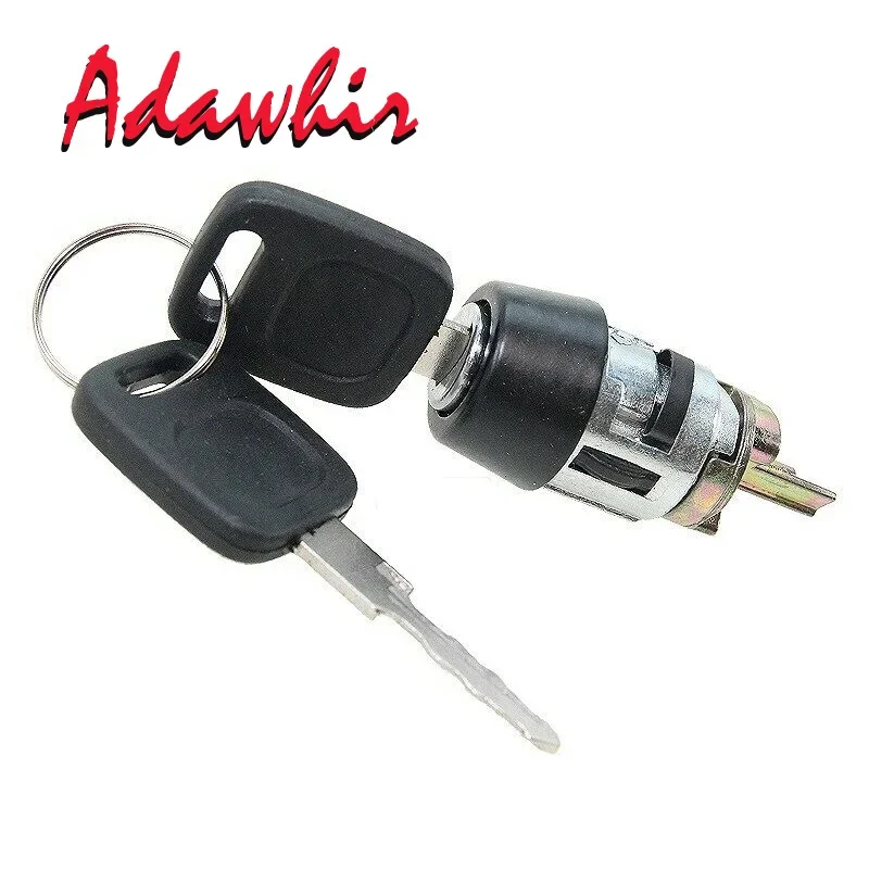 4A1905855 Di Accensione Serratura Con 2 Chiavi Per Audi 100 80 8C, B4 80 89, 89Q, 8A, B3 Coupé Cabriolet 8G7, B4