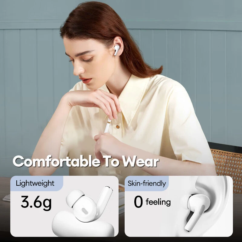 Choice Aoc Tws Bluetooth Earphone Sports Wireless Pro 6 Headphone Low Latency Gaming Headset Music Earbuds With Mic Lp5, Alina Gadgets