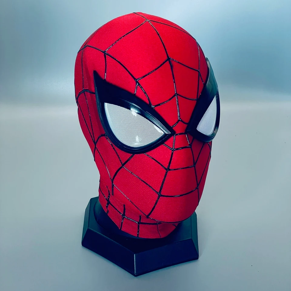 PS4 スパイダーマン マスク フェイスシェル＆マグネットレンズ付き 1:1