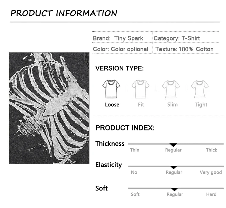 Ribcage Graphic T-Shirt S252bb35025174783a39ee2b62116f704b