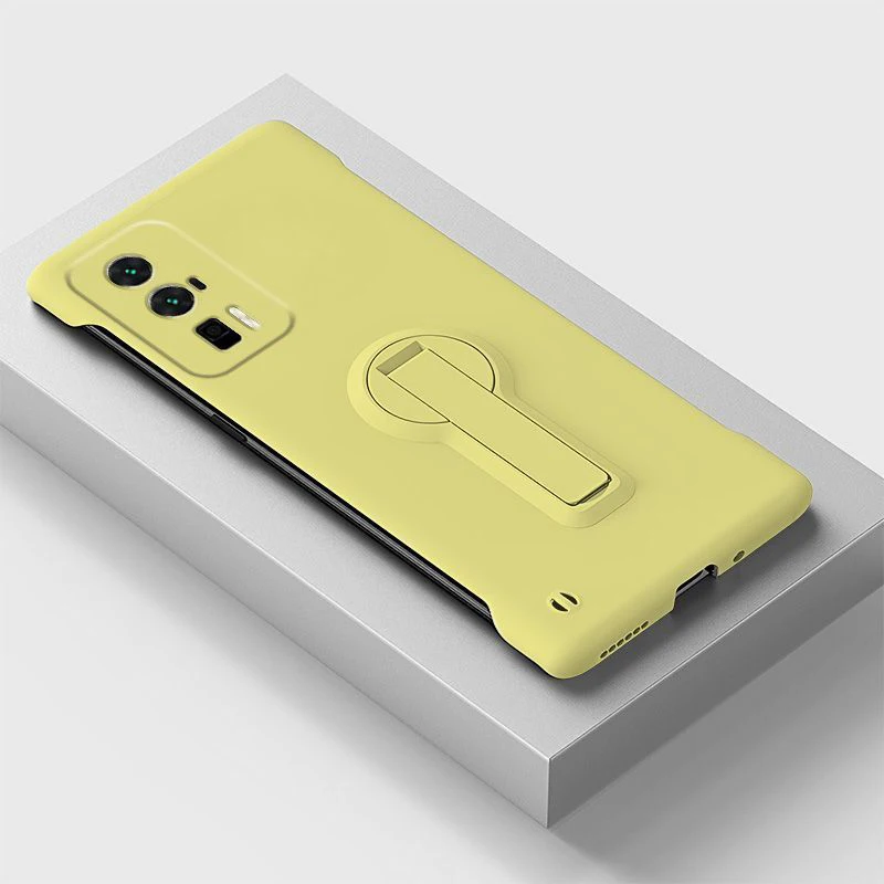 Ultra-Slim Frameless Phone Case with Rotating Stand Holder