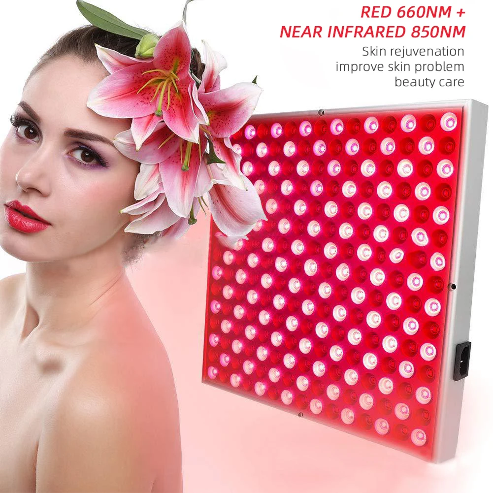 Red Light Therapy 660nm 45W LED 850nm Infrared Therapy Light For Skin Body Pain Relief