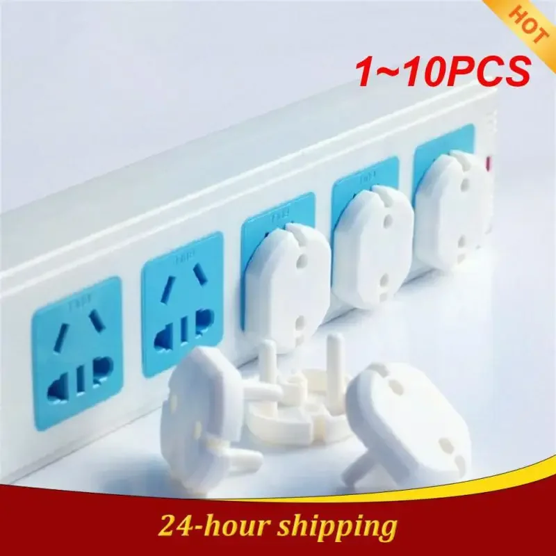 1~10PCS lot EU Standard Power Strip Socket Cover Case for Baby Kids Safety Protection Electric Anti Shock Plugs Protector Guard