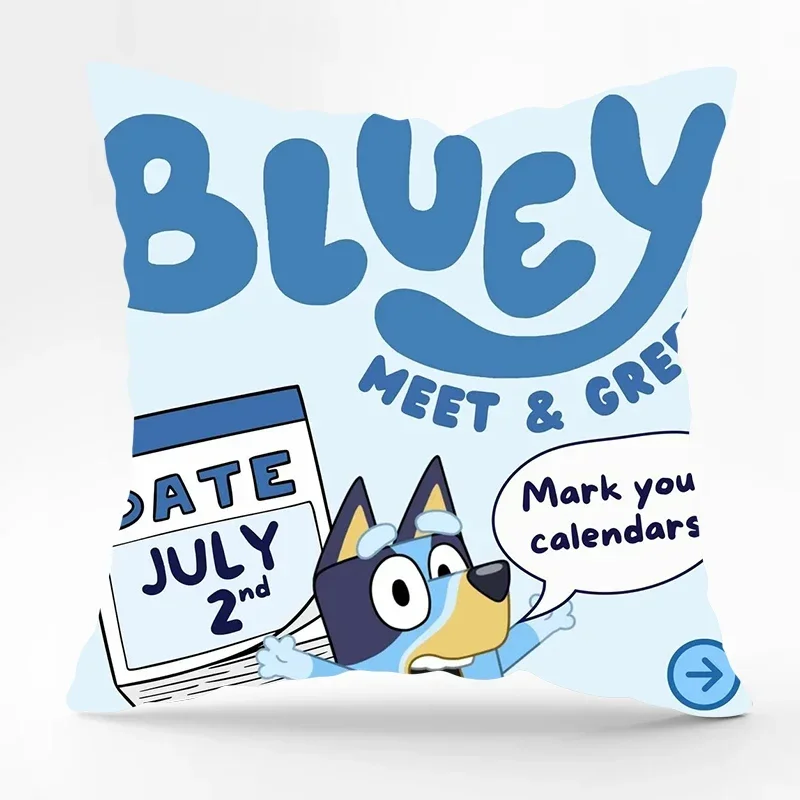 Bluey Bingo   Ǻ   ̽, ε巯  , ħ ,  , Ϳ м , 45x45cm