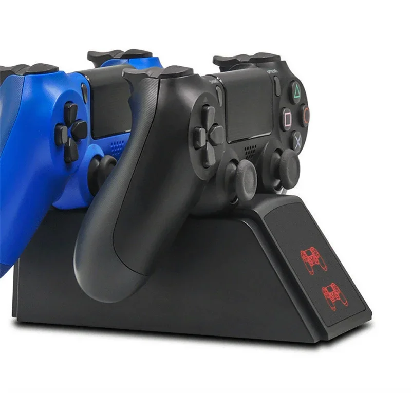 PS4 Controller Fast Charging Dock Station Dual Charger Stand Status Indicator Play Station 4 PS4 Slim PS4 Pro controller charger dock