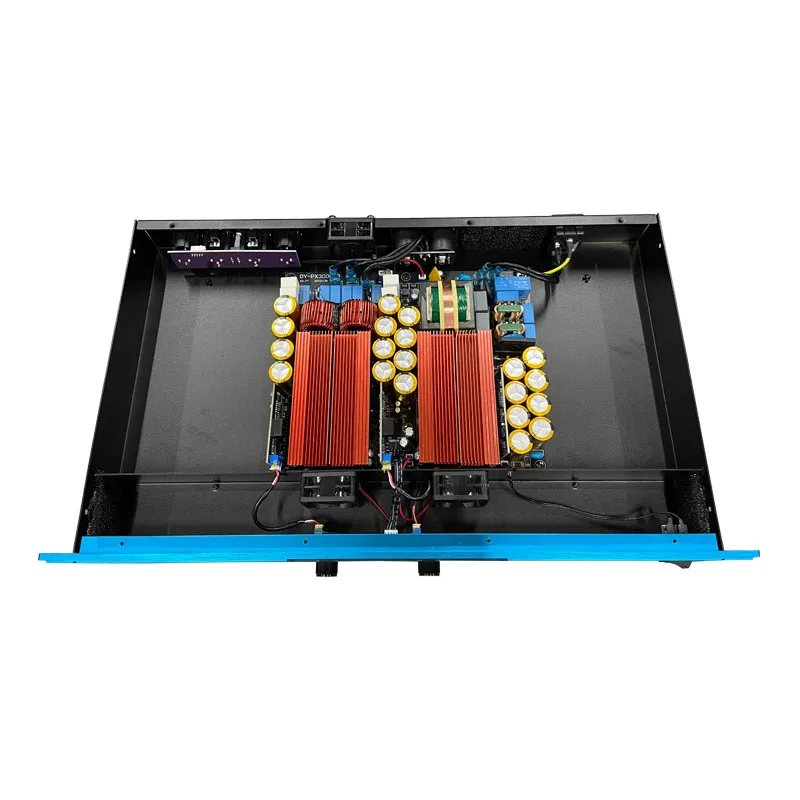 PX1600 디지털 파워 앰프 2/4채널 1600W 전문 오디오 앰프 1U 서브우퍼 앰프 클래스 D 라인 어레이 스피커