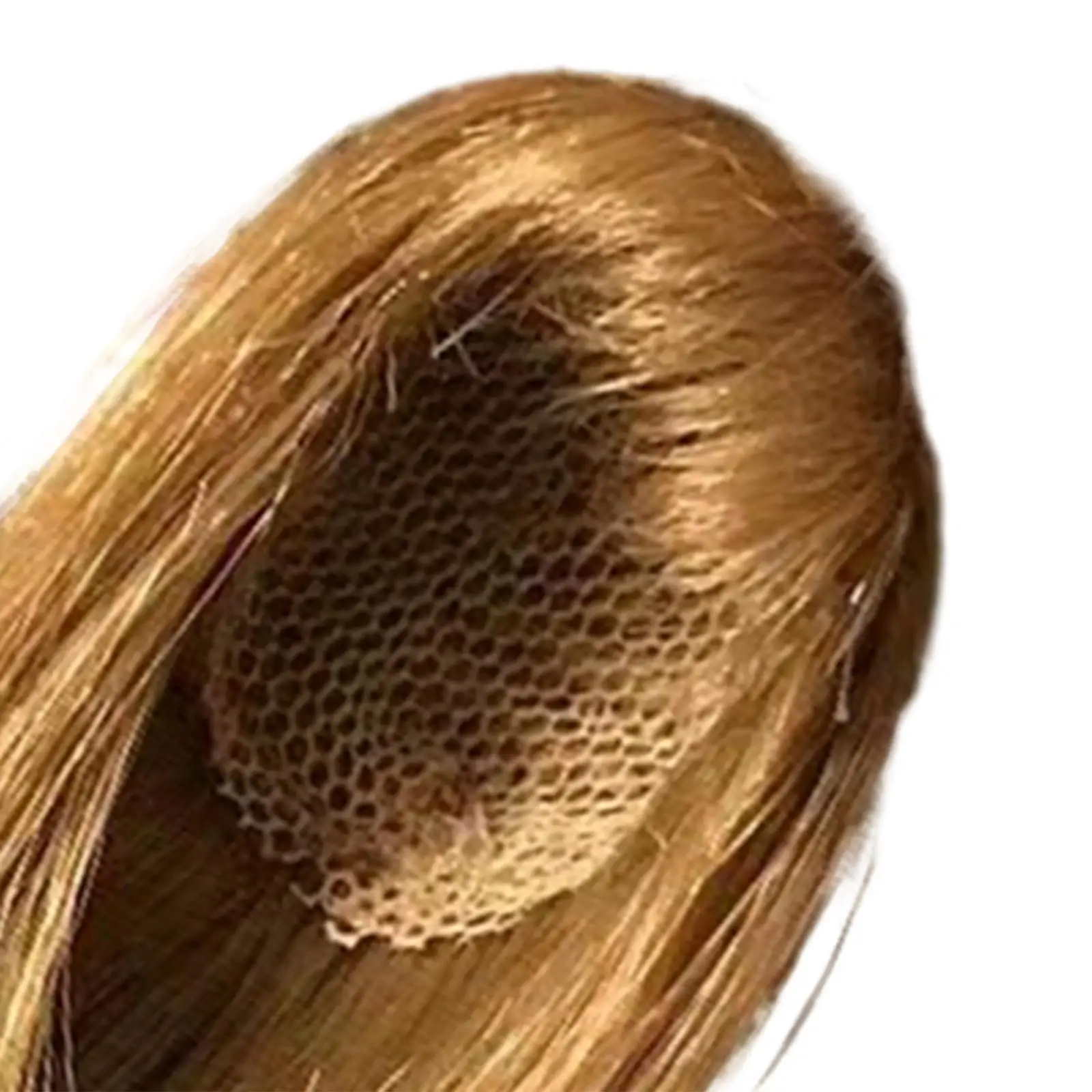 1/6 Female Blonde Hair Straight Hair for 12inch Action Figure DIY Making