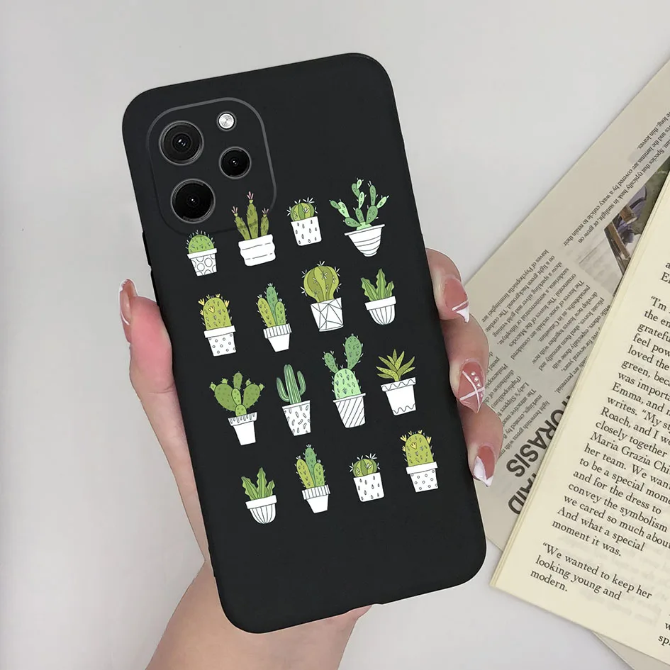 Cute Cartoon Dinosaur Bear Soft Silicone Case for Huawei Nova Y61 and Enjoy 50z
