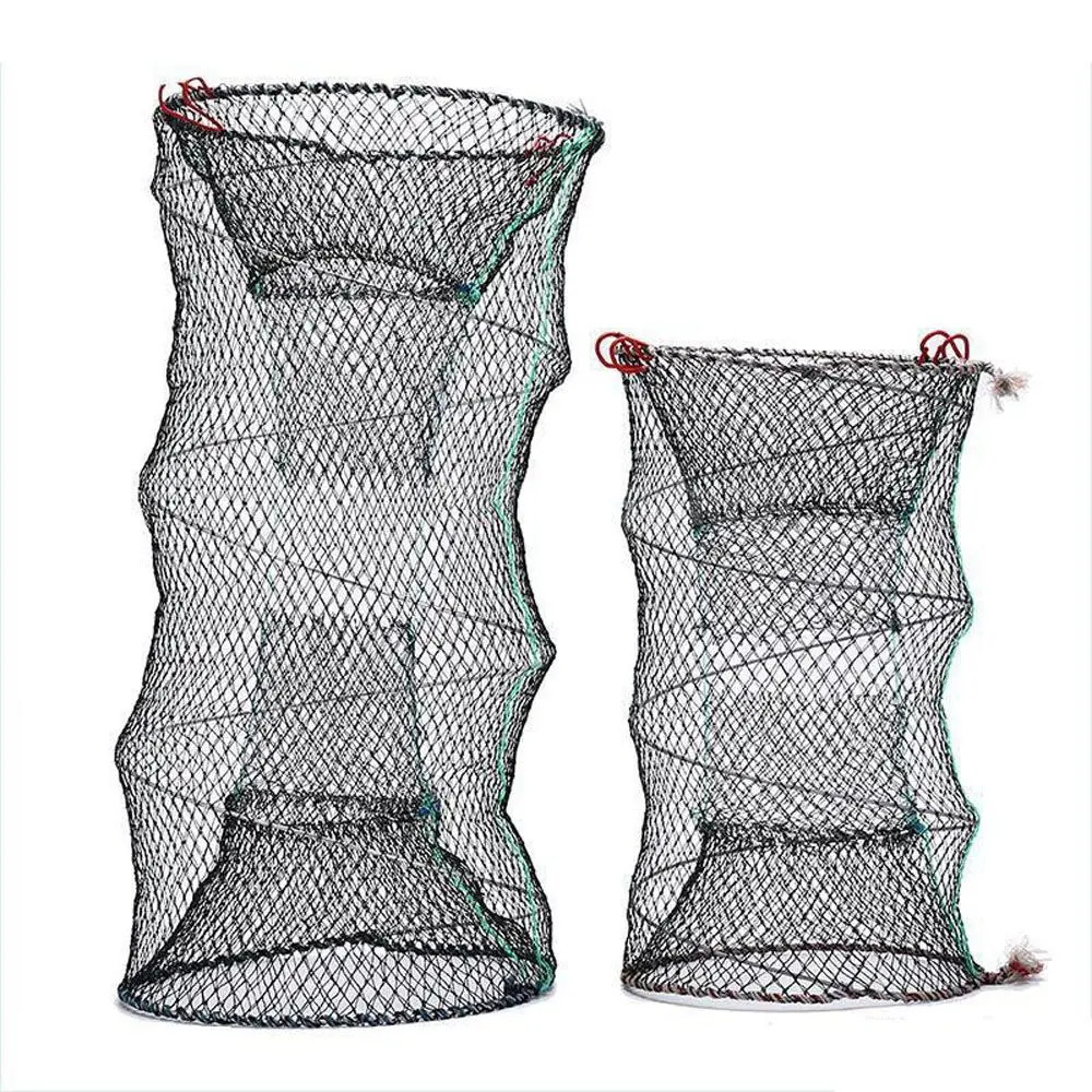 

Eel Crayfish Prawn Tackle Collapsible Outdoor Equipment Lobster Catcher Trap Fishing Net Cage Crayfish Traps Fish Net